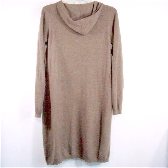 BCBGMaxazria Hooded, Open Cardigan Sweater - Picture 4 of 7